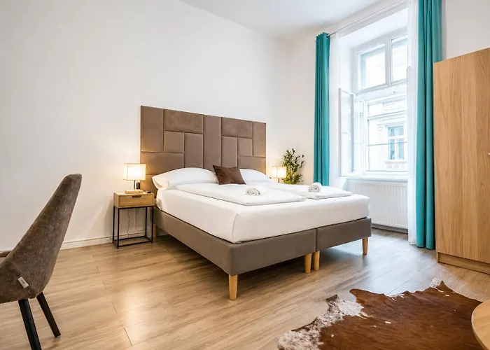 Comfortable 1br Near Center For Long Apartman Bécs